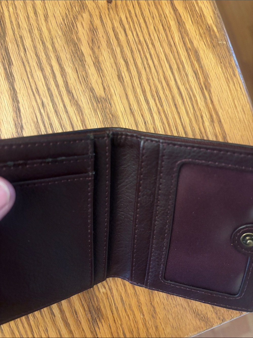 Fossil RFID mini bifold leather Pink Cream Brown Owl Appliqué Wallet - Picture 12 of 12